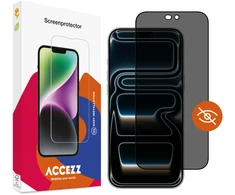 Accezz privatumą saugantis grūdinto stiklo ekrano apsauginis stiklas, skirtas iPhone 18 Pro Max