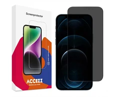 Accezz privatumą saugantis grūdinto stiklo ekrano apsauginis stiklas, skirtas iPhone 12 (Pro)