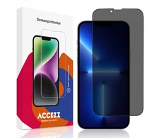 Accezz privatumą saugantis grūdinto stiklo ekrano apsaugos stiklas, skirtas iPhone 13 Pro Max / 14 Plus