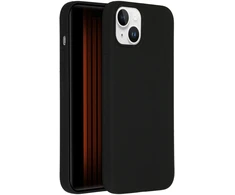 Accezz skysto silikono dėklas iPhone 15 Plus – Juodas