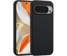Accezz skysto silikono dėklas, skirtas Google Pixel 10 Pro XL – Juodas