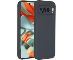 Accezz skysto silikono dėklas, skirtas Google Pixel 9 Pro XL – tamsiai mėlynas