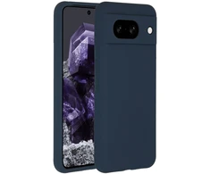 Accezz skysto silikono dėklas, skirtas Google Pixel 8 – tamsiai mėlynas