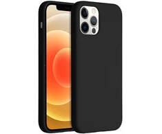 Accezz skysto silikono dėklas, skirtas iPhone 12 (Pro) – juodas