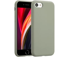 Accezz skysto silikono dėklas, skirtas iPhone SE (2022 / 2020) / 8 / 7 – vario žalumo
