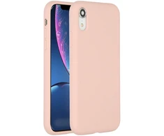 Accezz skysto silikono dėklas, skirtas iPhone Xr – Rožinis