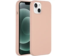 Accezz skysto silikono dėklas, skirtas iPhone 13 Mini – rožinis
