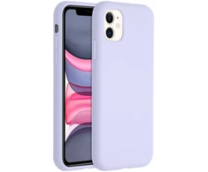 Accezz skysto silikono dėklas, skirtas iPhone 11 – violetinis