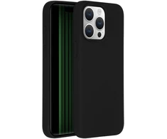 Accezz skysto silikono dėklas, skirtas iPhone 15 Pro Max – juodas
