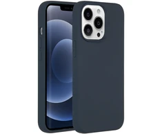 Accezz skysto silikono dėklas, skirtas iPhone 13 Pro – tamsiai mėlynas