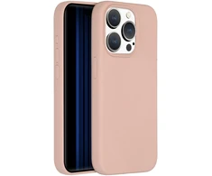 Accezz skysto silikono dėklas, skirtas iPhone 15 Pro – rožinis