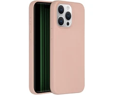 Accezz skysto silikono dėklas, skirtas iPhone 15 Pro Max – rožinis