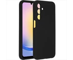 Accezz skysto silikono dėklas, skirtas Samsung Galaxy A25 (5G) – juodas
