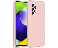Accezz skysto silikono dėklas, skirtas Samsung Galaxy A53 – rožinis
