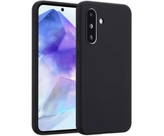 Accezz skysto silikono dėklas, skirtas Samsung Galaxy A36 / A56 – juodas