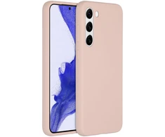 Accezz skysto silikono dėklas, skirtas Samsung Galaxy S23 Plus – rožinis