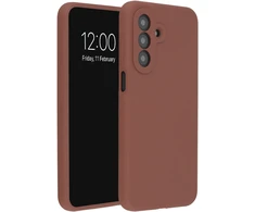Accezz skysto silikono dėklas, skirtas Samsung Galaxy A27 (5G) – New Tea Brown