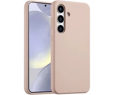 Accezz skysto silikono dėklas, skirtas Samsung Galaxy S25 Plus – rožinis