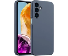 Accezz skysto silikono dėklas, skirtas Samsung Galaxy A16 – tamsiai mėlynas
