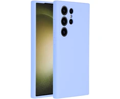 Accezz skysto silikono dėklas, skirtas Samsung Galaxy S24 Ultra – violetinis