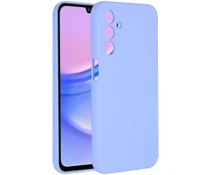 Accezz skysto silikono dėklas, skirtas Samsung Galaxy A15 (5G/4G) – violetinis