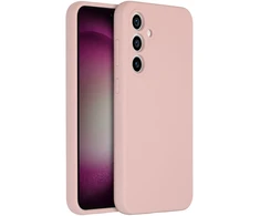 Accezz skysto silikono dėklas, skirtas Samsung Galaxy S23 FE – rožinis