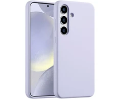 Accezz skysto silikono dėklas, skirtas Samsung Galaxy S25 Plus – violetinis