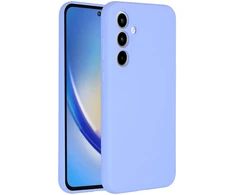 Accezz skysto silikono dėklas, skirtas Samsung Galaxy A35 – violetinis