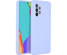 Accezz skysto silikono dėklas, skirtas Samsung Galaxy A52(s) (5G/4G) – violetinis