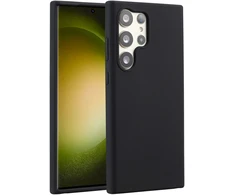 Accezz skysto silikono dėklas, skirtas Samsung Galaxy S23 Ultra – juodas