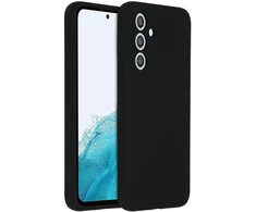 Accezz skysto silikono dėklas, skirtas Samsung Galaxy A54 (5G) – juodas