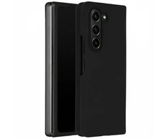 Accezz skysto silikono dėklas, skirtas Samsung Galaxy Z Fold 5 – juodas