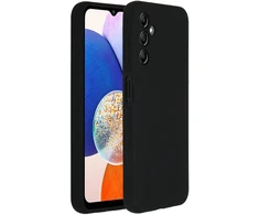 Accezz skysto silikono dėklas, skirtas Samsung Galaxy A14 (5G) – juodas