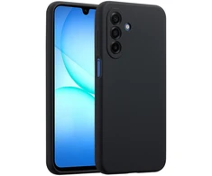 Accezz skysto silikono dėklas, skirtas Samsung Galaxy A17 (4G/5G) – juodas