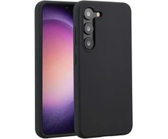 Accezz skysto silikono dėklas, skirtas Samsung Galaxy S23 – juodas