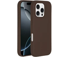Accezz skysto silikono dėklas su MagSafe, skirtas iPhone 16 Pro Max – New Tea Brown