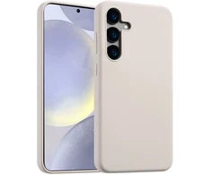 Accezz skysto silikono dėklas su MagSafe, skirtas Samsung Galaxy S24 Plus – Stone