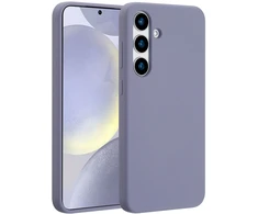 Accezz skysto silikono dėklas su MagSafe, skirtas Samsung Galaxy S25 Plus – levandų pilka