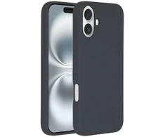 Accezz skysto silikono dėklas su MagSafe, skirtas iPhone 16 Plus – tamsiai mėlynas