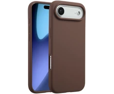 Accezz skysto silikono dėklas su MagSafe, skirtas iPhone Air – New Tea Brown