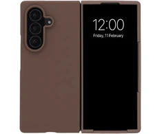 Accezz skysto silikono dėklas su MagSafe, skirtas Samsung Galaxy Z Fold 8 Ultra – New Tea Brown
