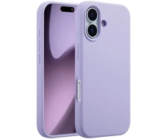 Accezz skysto silikono dėklas su MagSafe, skirtas iPhone 17 – violetinis