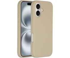 Accezz skysto silikono dėklas su MagSafe, skirtas iPhone 16 – Stone