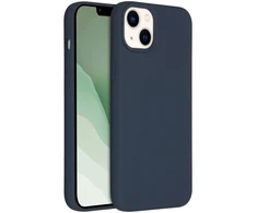 Accezz skysto silikono dėklas su MagSafe, skirtas iPhone 14 Plus – tamsiai mėlynas
