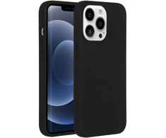 Accezz skysto silikono dėklas su MagSafe, skirtas iPhone 13 Pro – juodas