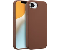 Accezz skysto silikono dėklas su MagSafe, skirtas iPhone 17e / 16e – New Tea Brown