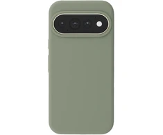 Accezz skysto silikono dėklas su MagSafe, skirtas Google Pixel 11 / 11 Pro / 10 / 10 Pro – Cooper Žalias