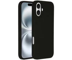 Accezz skysto silikono dėklas su MagSafe, skirtas iPhone 16 Plus – Juodas