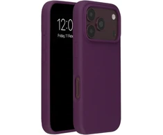 Accezz skysto silikono dėklas su MagSafe, skirtas iPhone 18 Pro Max / 17 Pro Max – Bordo spalvos