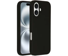 Accezz skysto silikono dėklas su MagSafe, skirtas iPhone 16 – juodas